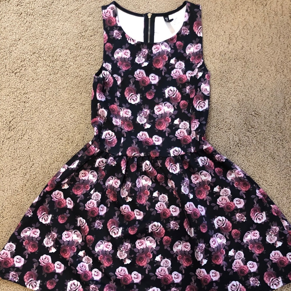 H&M A line Floral Dress